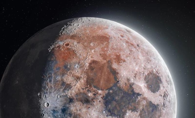 800px x 483px - Astrophotographers outdo NASA with 'ridiculously detailed' Moon shot