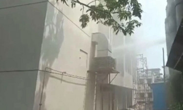Fire breaks out at pharmaceutical factory in Narayanganj